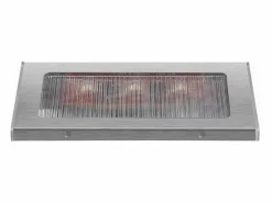 Best Lumisky Juego de 2 apliques solares de pared H10CM WALLY Gris