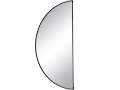 OZAIA Juego de 2 espejos semicirculares design de metal - Ancho 50 x Alt. 100 cm - - GAVRA