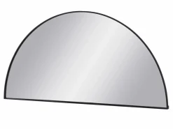 OZAIA Juego de 2 espejos semicirculares design de metal - Ancho 50 x Alt. 100 cm - - GAVRA