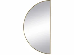 Sale Juego de 2 espejos semicirculares design de metal - Ancho 50 x Alt. 100 cm - - GAVRA Espejo De Pared|Espejo