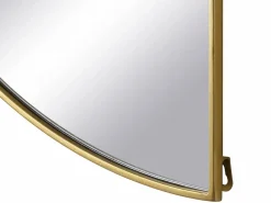 Sale Juego de 2 espejos semicirculares design de metal - Ancho 50 x Alt. 100 cm - - GAVRA Espejo De Pared|Espejo