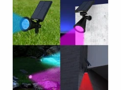 Juego de 2 focos solares 200LM SPIKY Energía Solar