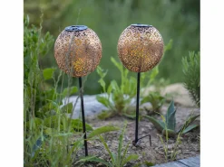 Lumisky Juego de 2 luces solares con estaca H45CM AGADIR