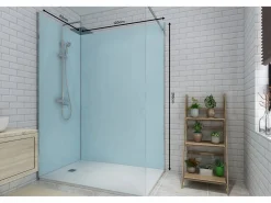 Shower & Design Juego de 2 paneles de ducha - Ancho 90 x Ancho 120 x Alt. 210 cm