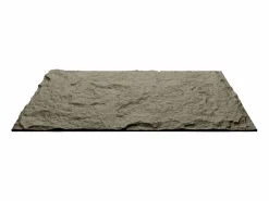 Clearance Juego de 10 paneles decorativos con efecto roca 3D, revestimiento de pared de poliuretano de 7,2 m², 120 x 60 x 3 cm, color cemento. Panel De Pared