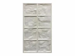 Juego de 10 paneles decorativos con efecto roca 3D, revestimiento de pared de poliuretano de 7,2 m², 120 x 60 x 3 cm, color volcán.