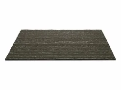 Outlet Juego de 12 paneles decorativos con efecto piedra 3D, 8,6 m², revestimiento de pared de poliuretano, 120 x 60 x 2,5 cm, acabado oxidado. Gris
