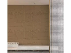 Best Juego de 10 paneles decorativos con efecto roca de piedra 3D, 7,2 m², revestimiento de pared de poliuretano, 120 x 60 x 3 cm, Tufo Panel De Pared