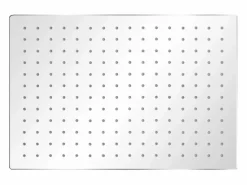 Online Juego de 2 rociadores de ducha de inmersión rectangulares de acero inoxidable de 30x40 cm 02_0002110 Alcachofa De Ducha, Cabezal