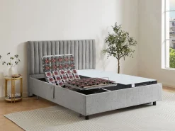 Ysmée Juego de 2 sillas de jardín apilables de metal - Beige - CEDEIRA de MYLIA