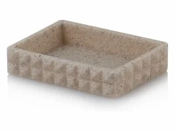 Best Juego de accesorios de baño de diseño moderno de resina Dakar - Beige Marru00f3n