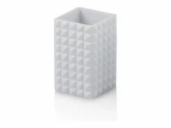 Juego de accesorios de baño de diseño moderno de resina Dakar - Blanco