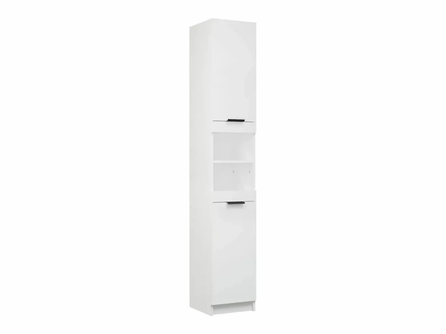 Discount vidaxl Juego de armarios de baño 5 piezas madera contrachapada Blanco