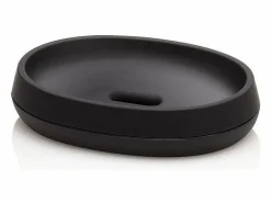 Juego de baño dispensador vaso jabonera y portacepillo Trendy - Cobre