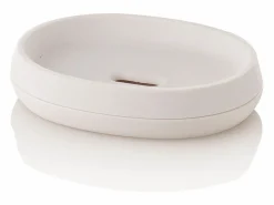 Online Juego de baño dispensador vaso jabonera y portacepillo Trendy - Accesorios De Wc