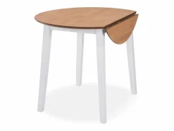 Sale vidaxl Juego de comedor de MDF y madera de caucho 5 piezas Blanco