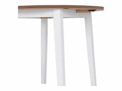Sale vidaxl Juego de comedor de MDF y madera de caucho 5 piezas Blanco