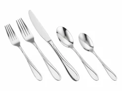 Discount Juego de Cubiertos SucceBuy Juego de Cubiertos de Acero Inoxidable de 65 Piezas, para 12 Personas, para Cocina. Cubierto