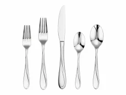 Online Juego de Cubiertos SucceBuy Juego de Cubiertos de Acero Inoxidable de 45 Piezas, para 8 Personas, para Utensilios de Cocina.