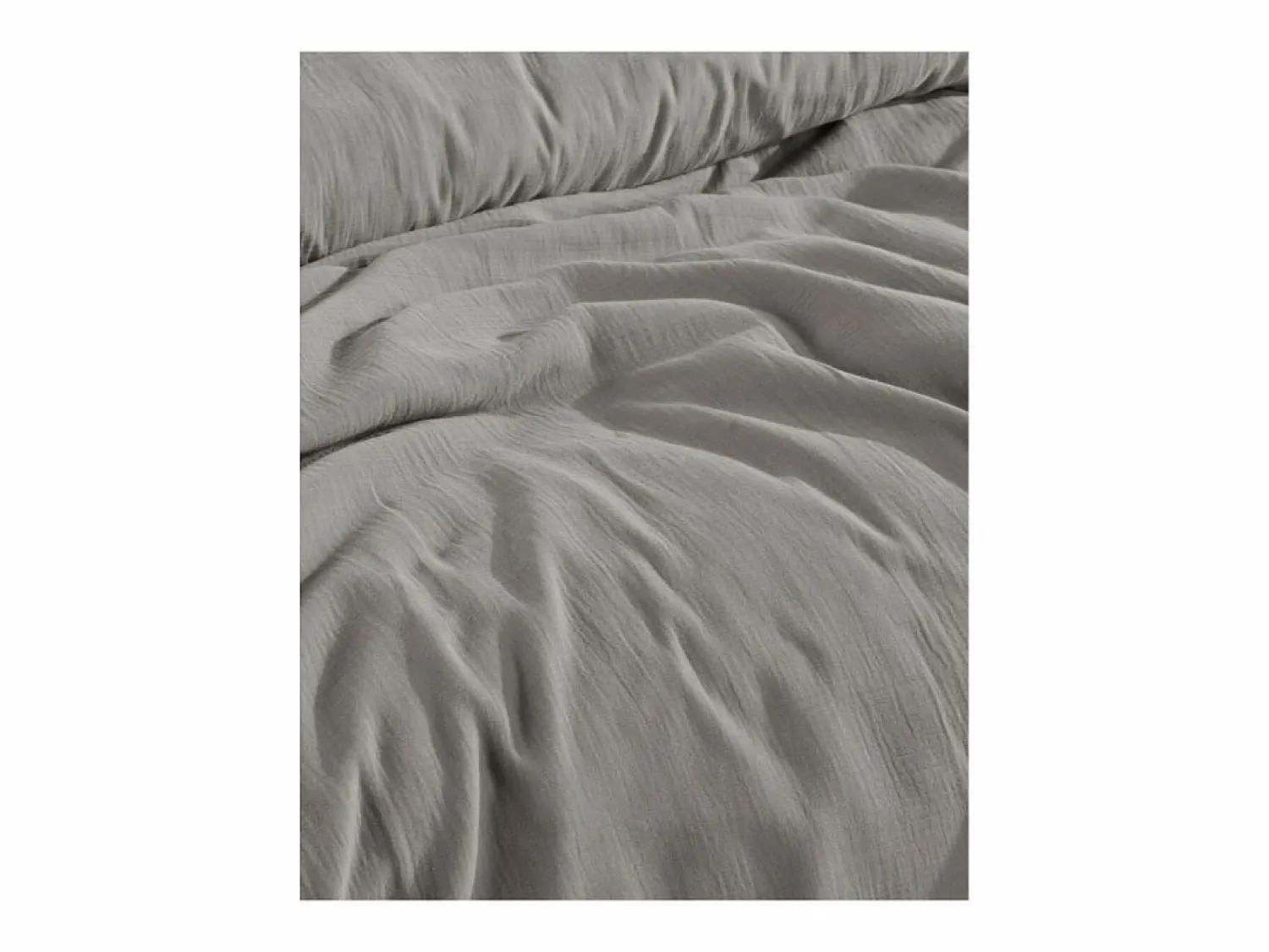 Blanc avenue Juego de funda de edredón + 2 fundas de almohada de gasa de algodón-