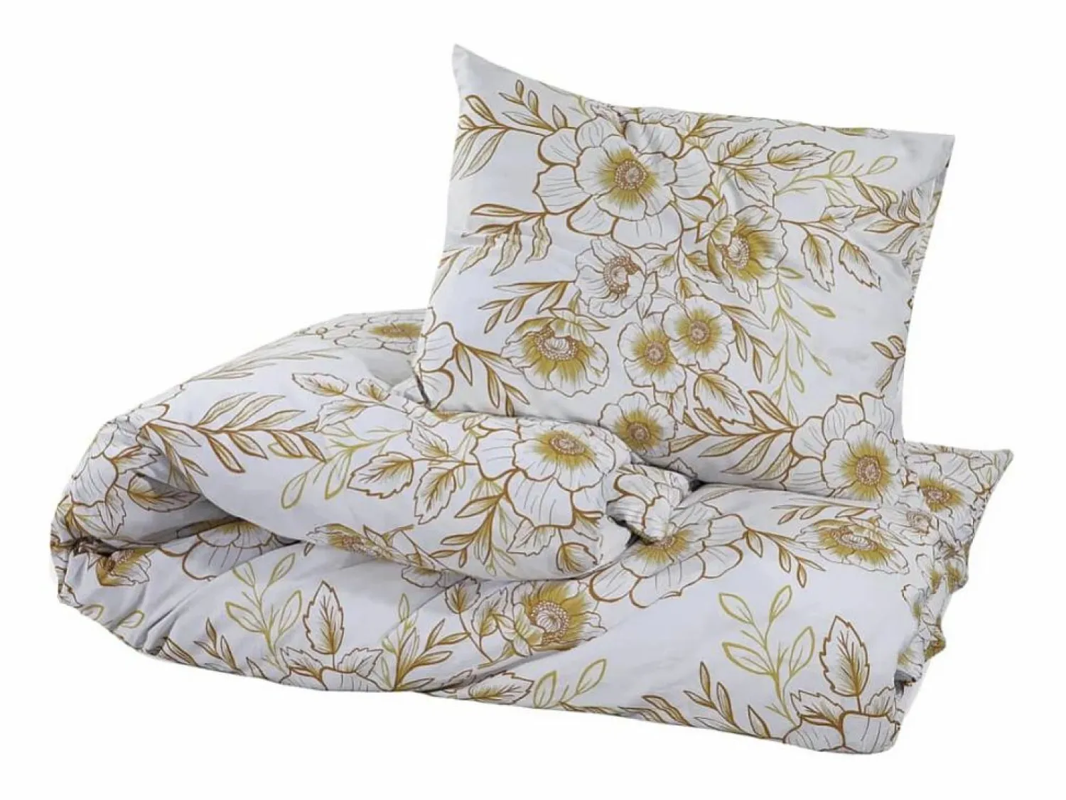 Sale Juego de funda nórdica algodón y marrón 135x200 cm ES833139 Ropa De Cama|Juego De Sábanas