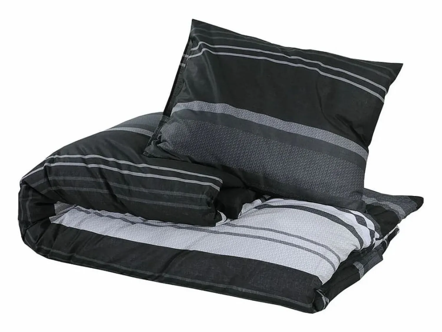 Juego de funda nórdica algodón negro y 260x220 cm ES840472