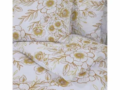 Hot Juego de funda nórdica algodón y marrón 200x220 cm ES261996 Ropa De Cama|Juego De Sábanas