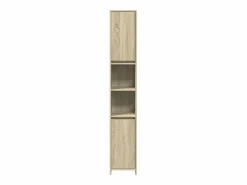 vidaxl Juego de muebles de baño 4 pzas contrachapada roble Sonoma
