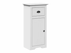 Outlet vidaxl Juego de muebles de baño BODO 3 pzas madera maciza pino Blanco