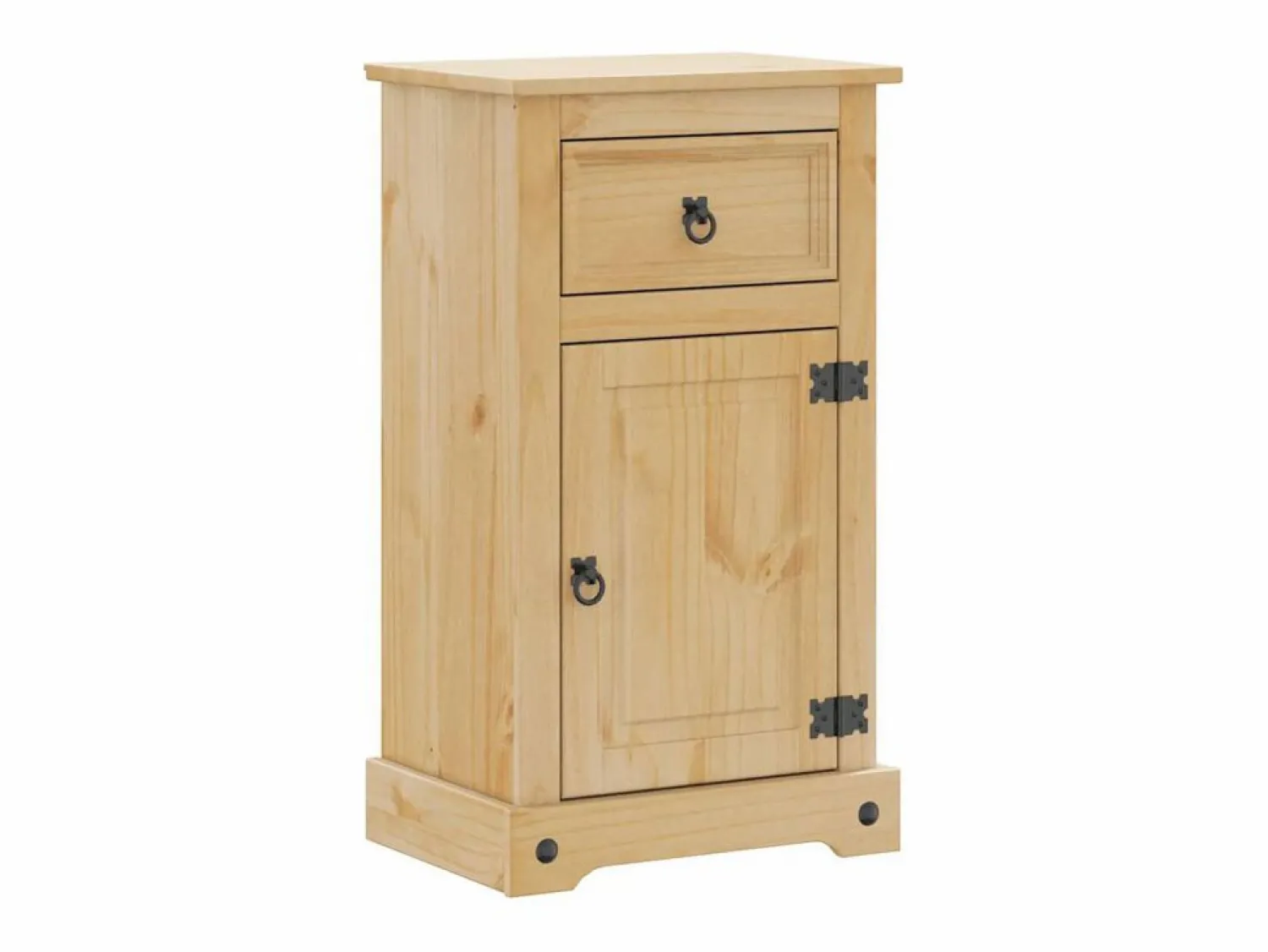 Online Juego de muebles de baño Corona 4 pzas madera maciza pino Estantería Sobre Inodoro