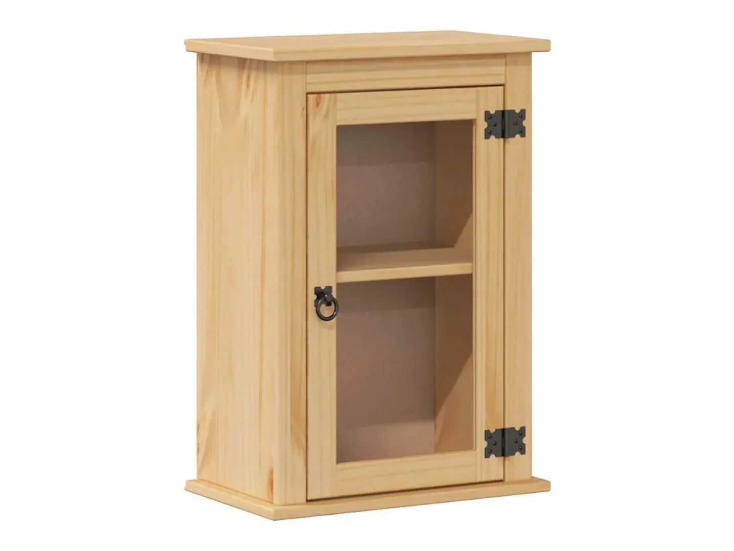 Online Juego de muebles de baño Corona 4 pzas madera maciza pino Estantería Sobre Inodoro