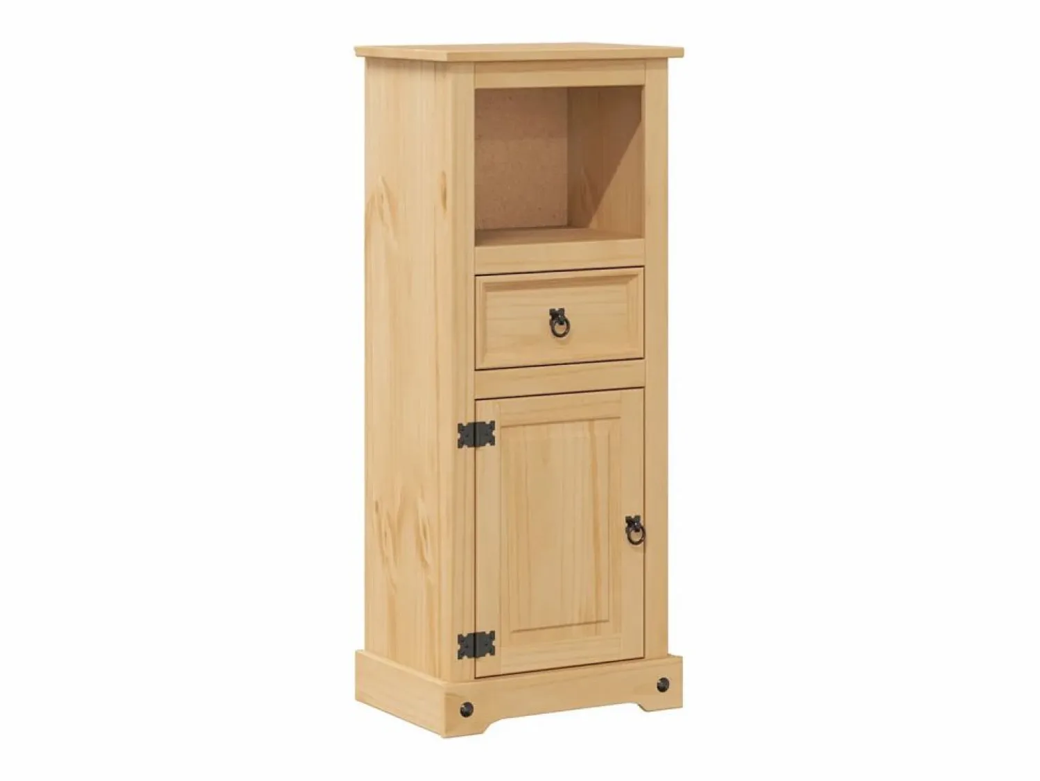 Online Juego de muebles de baño Corona 4 pzas madera maciza pino Estantería Sobre Inodoro