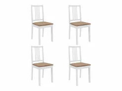 vidaxl Juego de muebles de comedor 5 piezas MDF