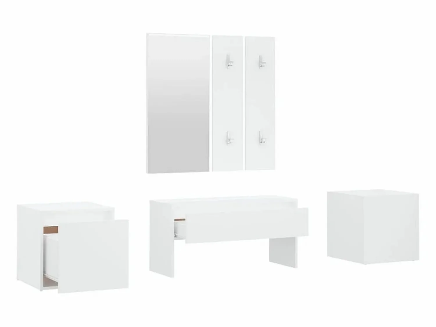 Juego de muebles de recibidor madera contrachapada ES183506