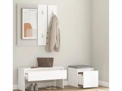 Outlet Juego de muebles de recibidor madera contrachapada ES549166 Perchero