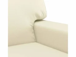 vidaxl Juego de sofás 2 piezas cuero sintético color