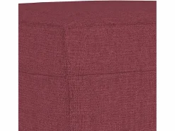 Outlet Clicnbuy Juego de sofás 3 piezas tela tinto Rojo