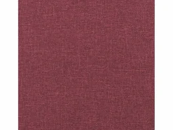 vidaxl Juego de sofás 2 piezas tela tinto
