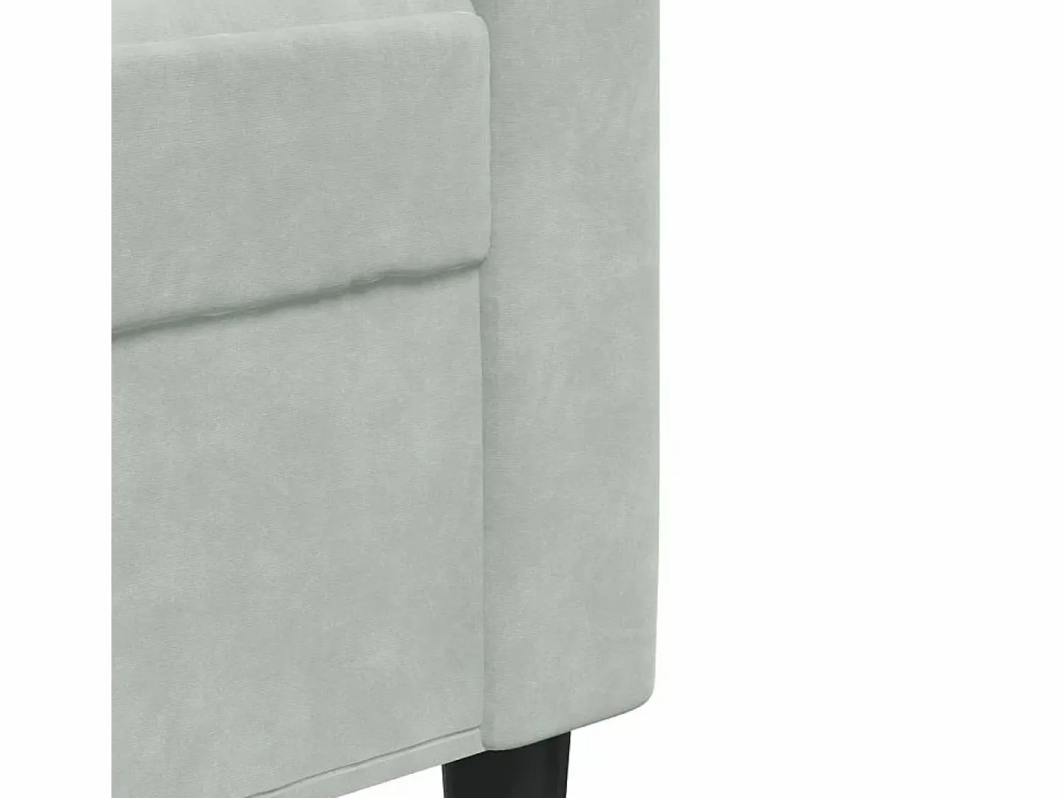 Online Juego de sofás con cojines 2 piezas terciopelo claro Conjunto Sofá Y Sillón