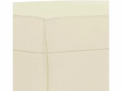 New Clicnbuy Juego de sofás con cojines 3 piezas cuero sintético Crema