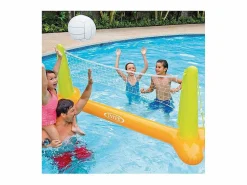 Sale Juego de Vóley Flotante para Piscina con Red Inflable y Pelota - 239 x 64 x 91 cm Deportes Náuticos