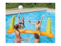 Sale Juego de Vóley Flotante para Piscina con Red Inflable y Pelota - 239 x 64 x 91 cm Deportes Náuticos