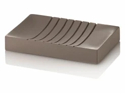 Best Juego moderno de accesorios de baño de resina y ABS Doha - Gris paloma Topo