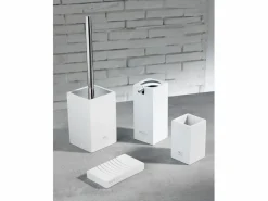 Juego moderno de accesorios de baño de resina y ABS Doha -