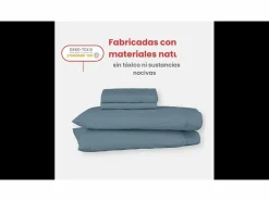 Morfeo Descanso Juego sábanas ecológicas algodón 100% orgánico 180x190/200 cm