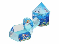 Outlet Juegos de Tienda y Túneles SucceBuy para Niños, Regalo para Bebés Varones y Niñas, Azul Océano Cabaña Infantil