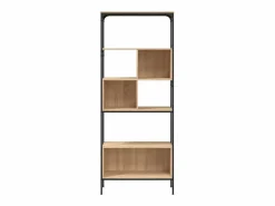 Garden Furniture Jytte Librería 5 estantes madera de ingeniería roble 76x33x188,5 cm