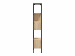 Garden Furniture Jytte Librería 5 estantes madera de ingeniería roble 76x33x188,5 cm