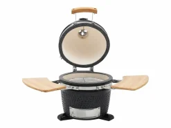 Discount vidaxl Kamado Barbacoa Parrilla Quemador Cerámica 33 Cm Negro