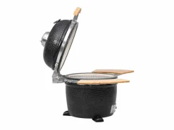 Discount vidaxl Kamado Barbacoa Parrilla Quemador Cerámica 33 Cm Negro